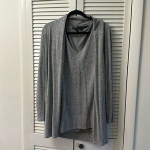 White House Black Market cardigan set